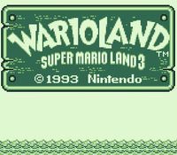 une photo d'Ã©cran de Wario Land sur Nintendo Game Boy